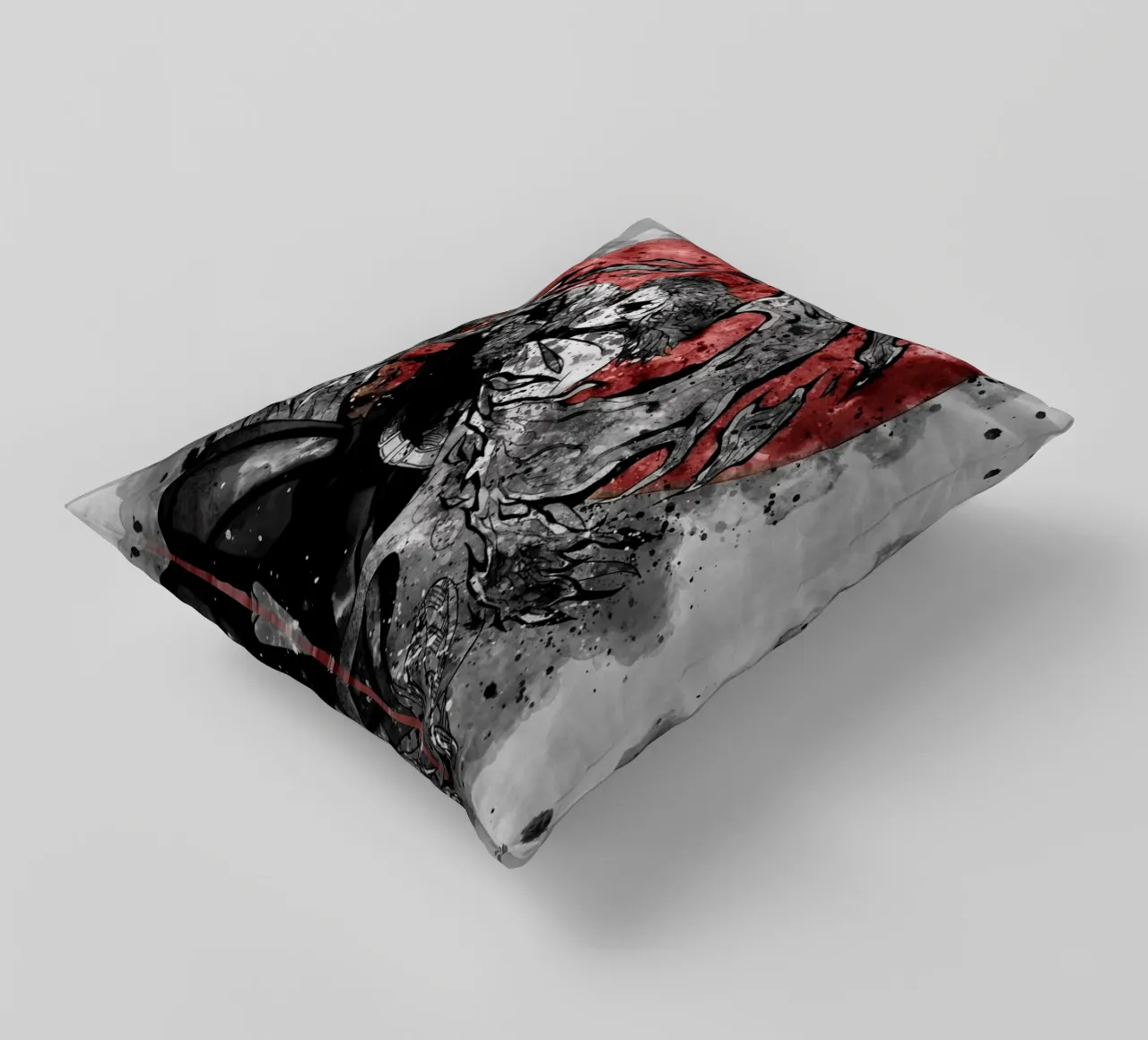Kyojuro Rengoku decorative cushion by Neonartstudio