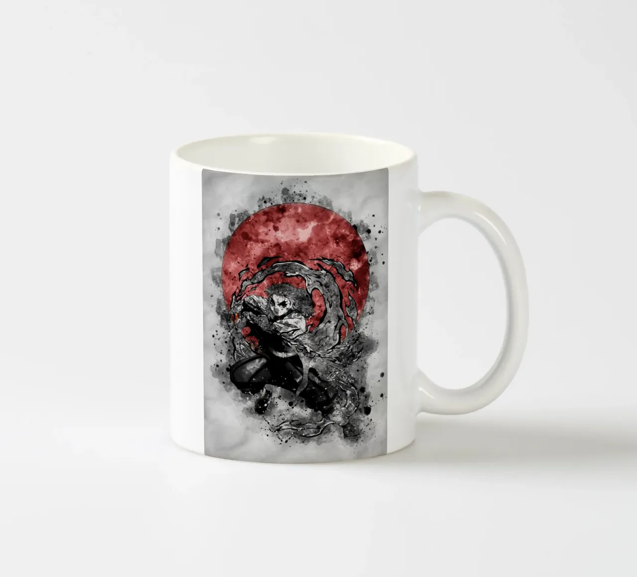 Kyojuro Rengoku tazza in ceramica da Neonartstudio