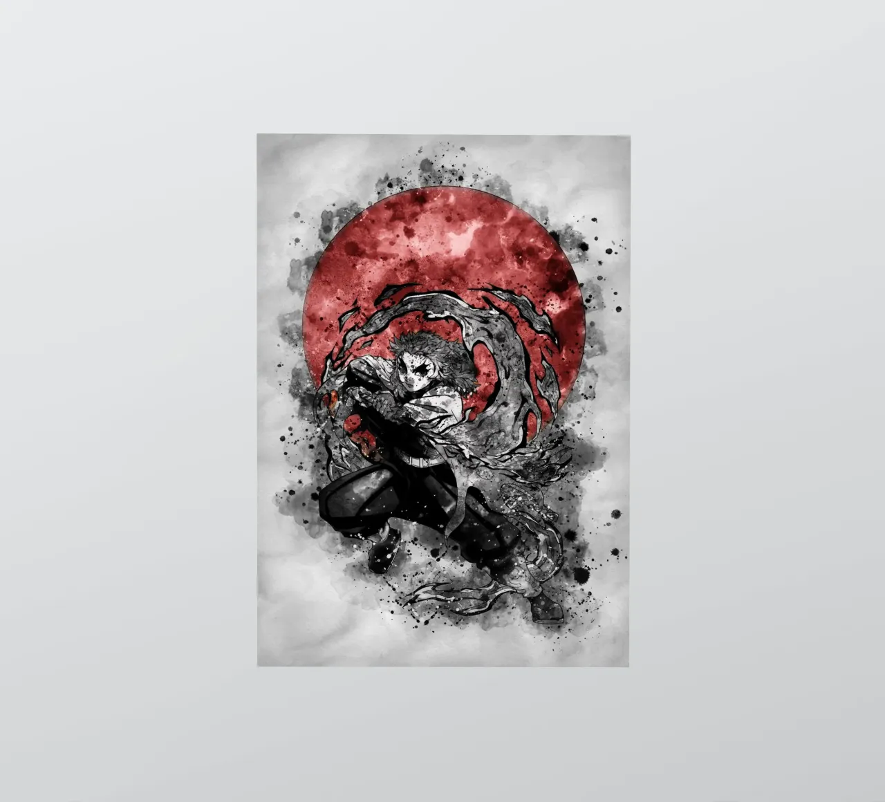 Kyojuro Rengoku sticker by Neonartstudio