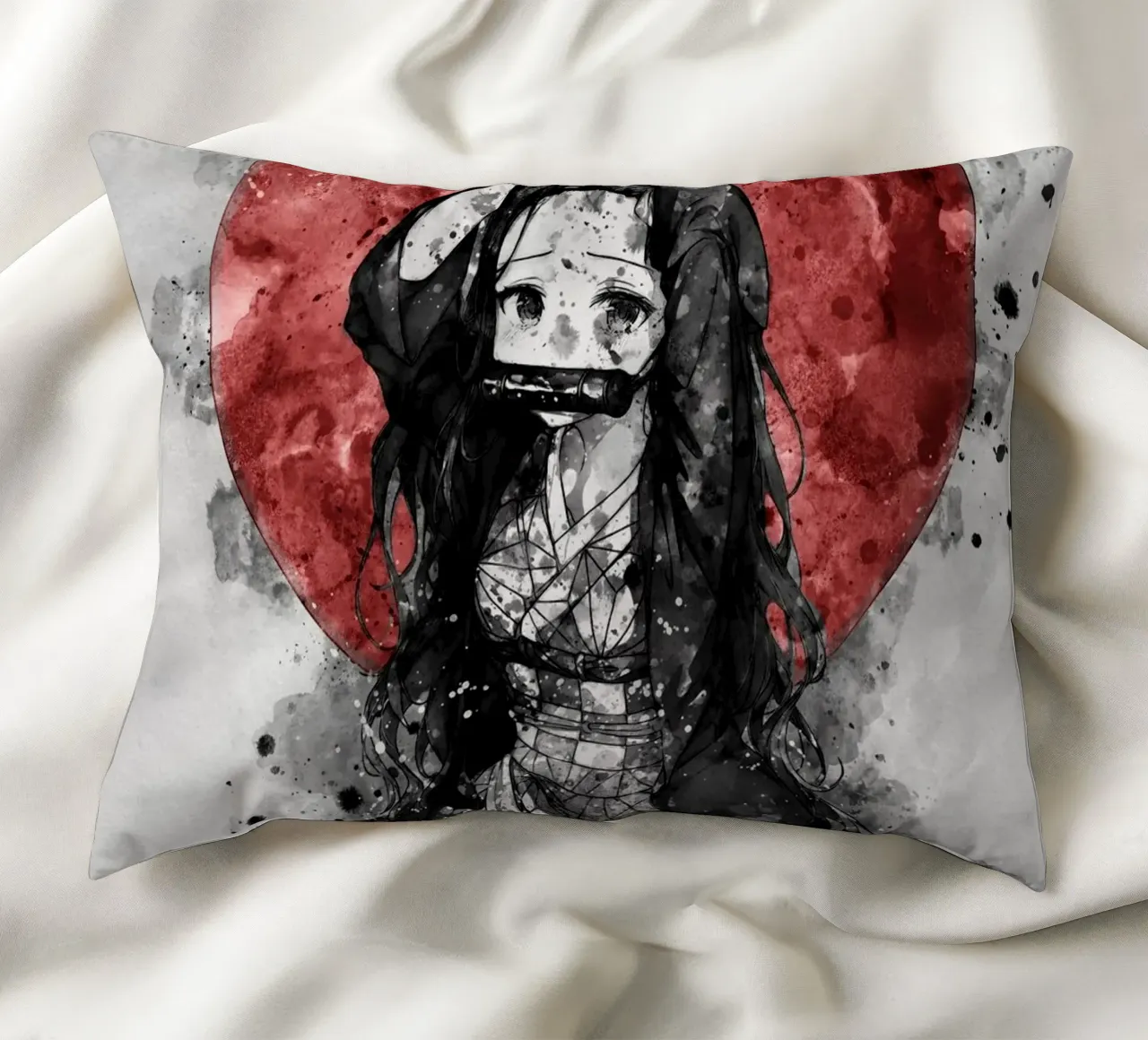 Nezuko Kamado cuscino da Neonartstudio