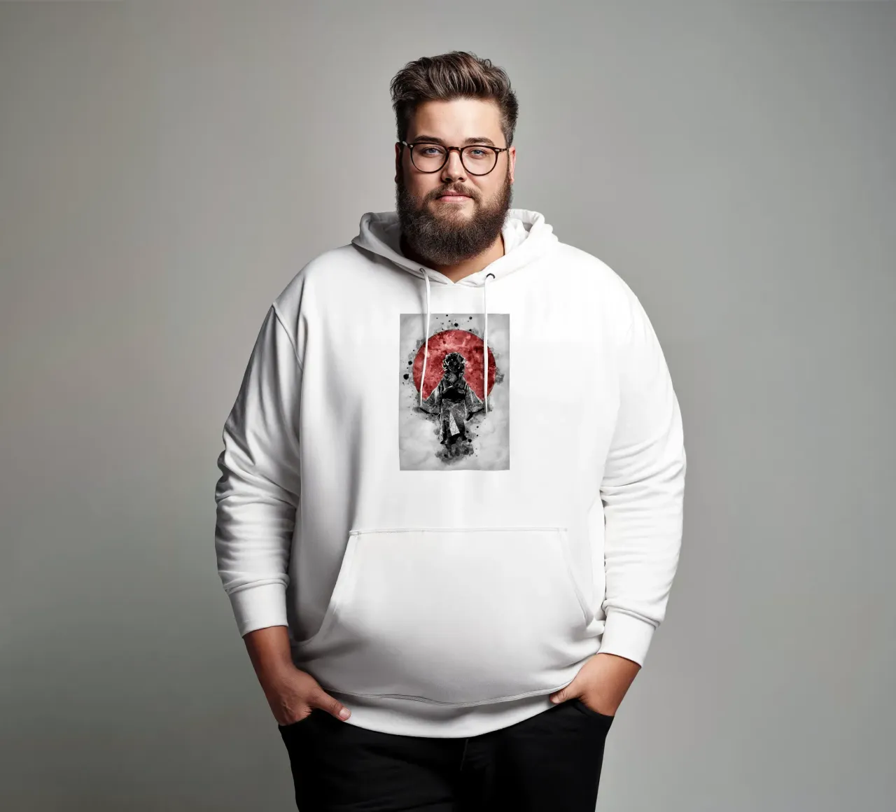 Rui felpa con cappuccio da Neonartstudio