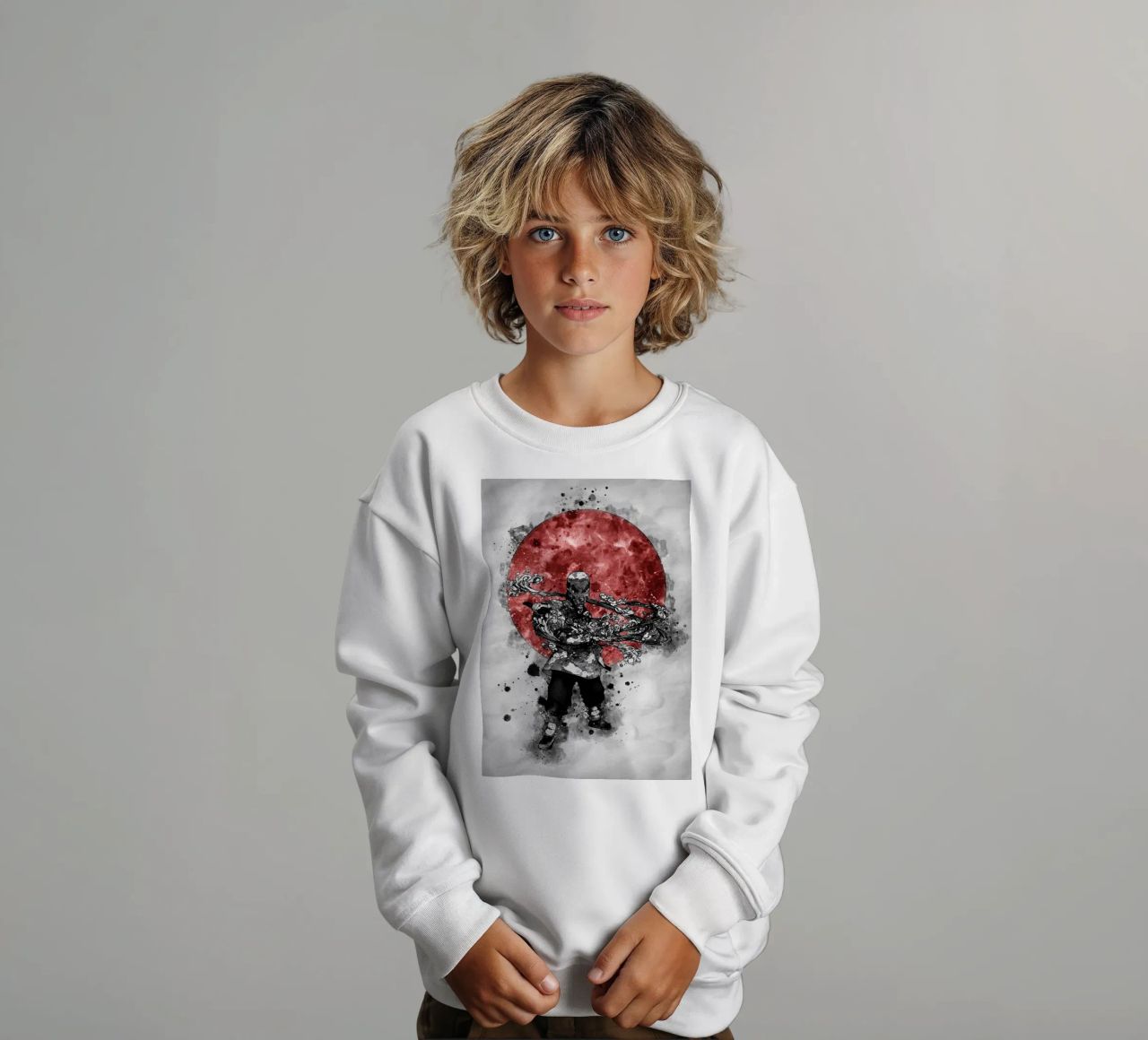 Sakonji Urokodaki felpa bambino da Neonartstudio