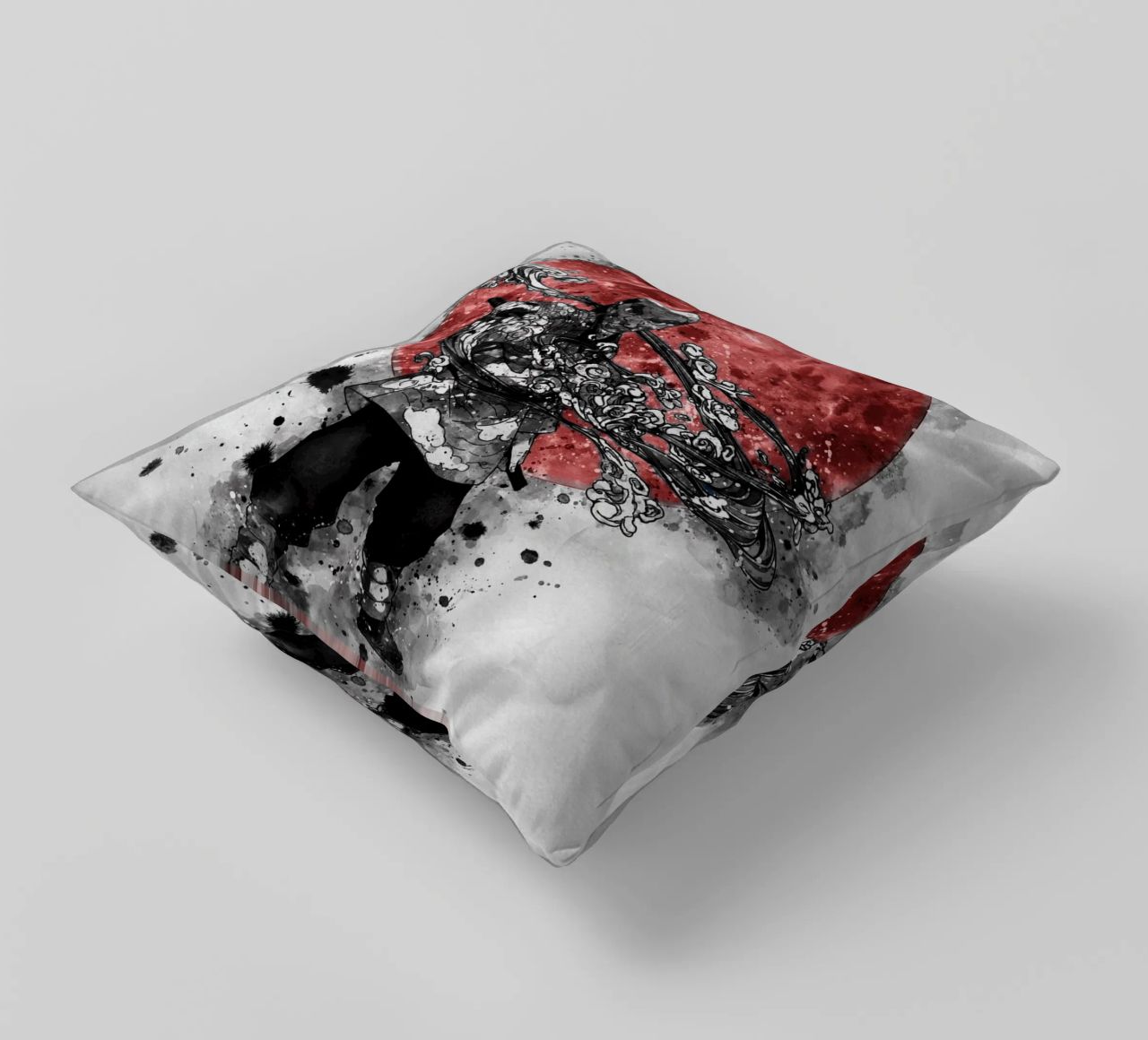 Sakonji Urokodaki cuscino da Neonartstudio