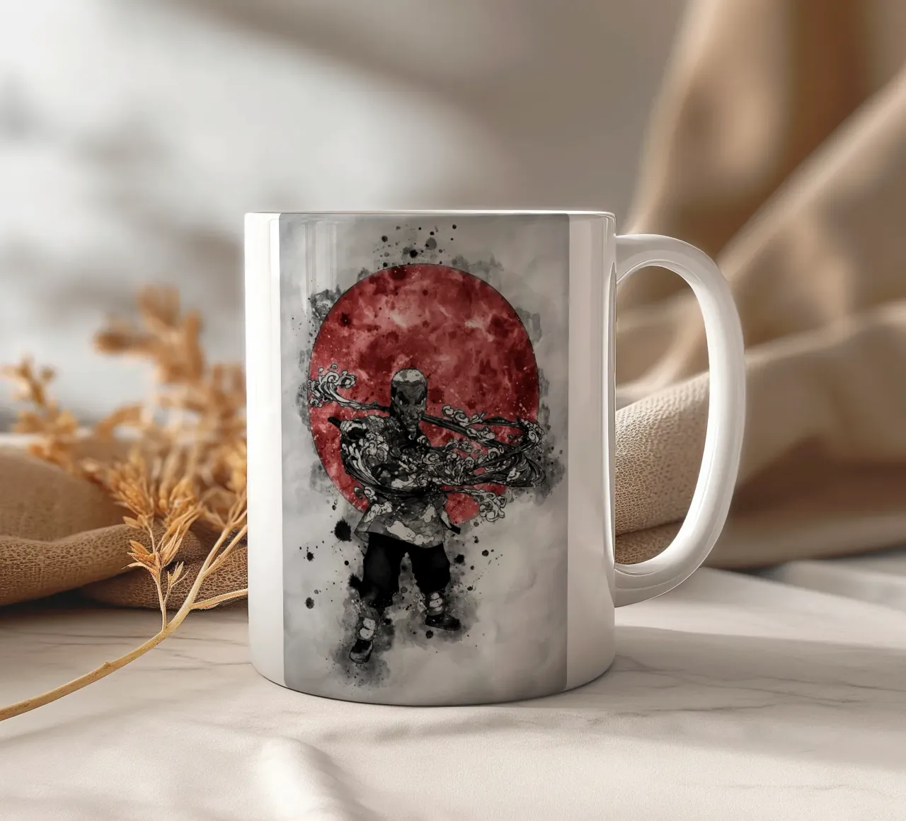 Sakonji Urokodaki Keramik Tasse von Neonartstudio