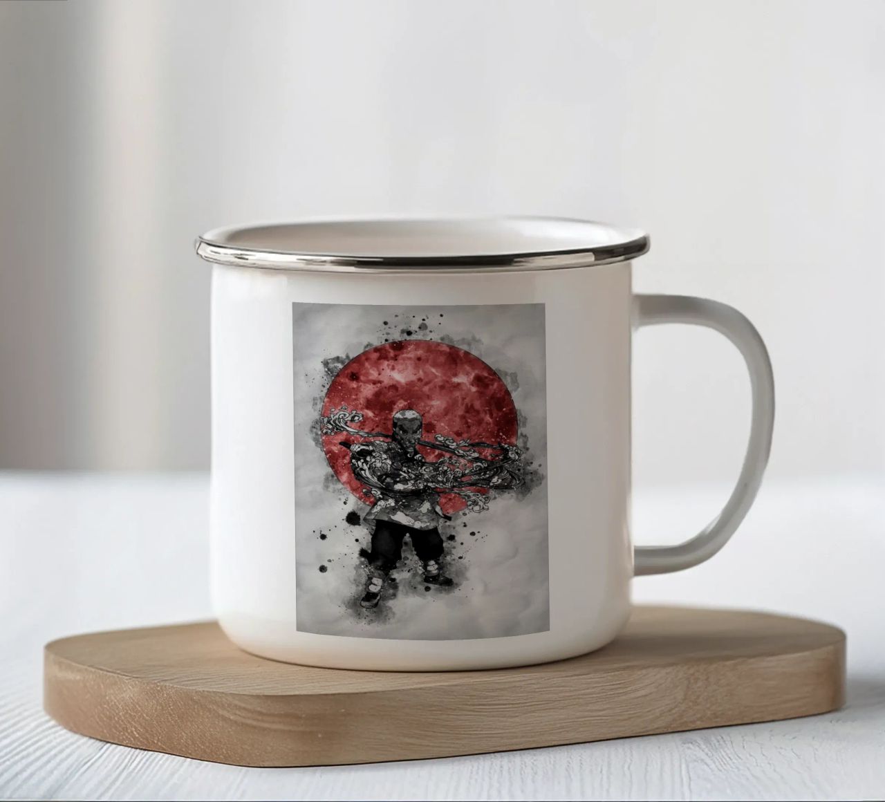 Sakonji Urokodaki tazza in smalto da Neonartstudio
