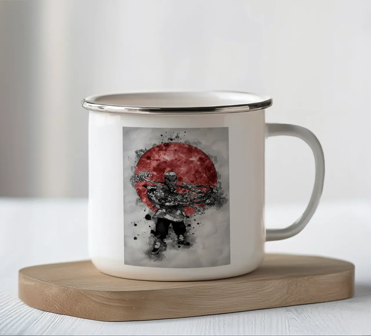 Sakonji Urokodaki Emaille Tasse von Neonartstudio