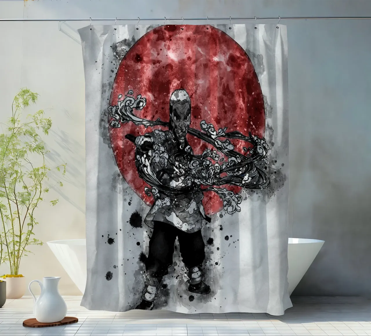Sakonji Urokodaki tenda da doccia da Neonartstudio