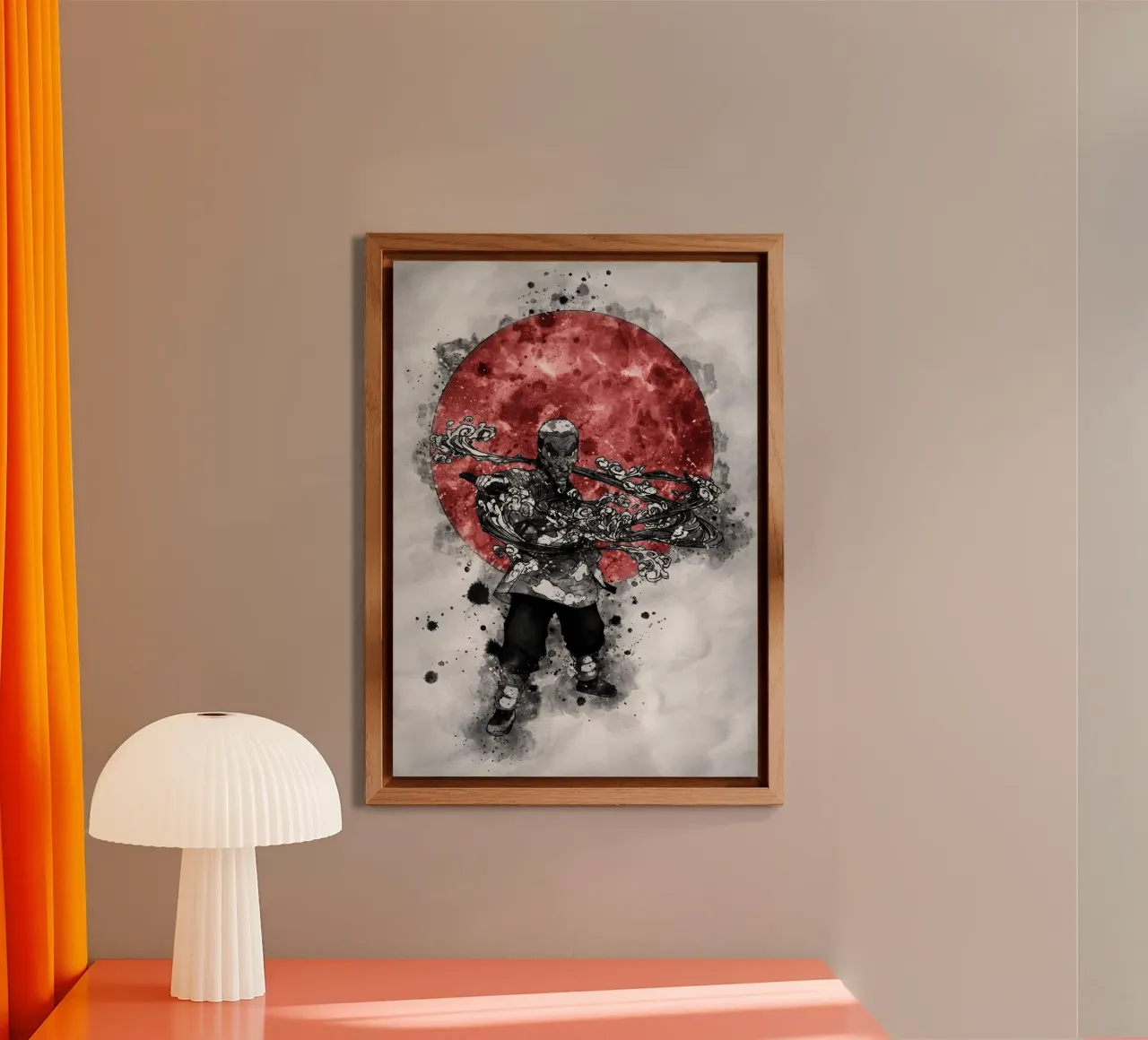Sakonji Urokodaki alluminio dibond da Neonartstudio