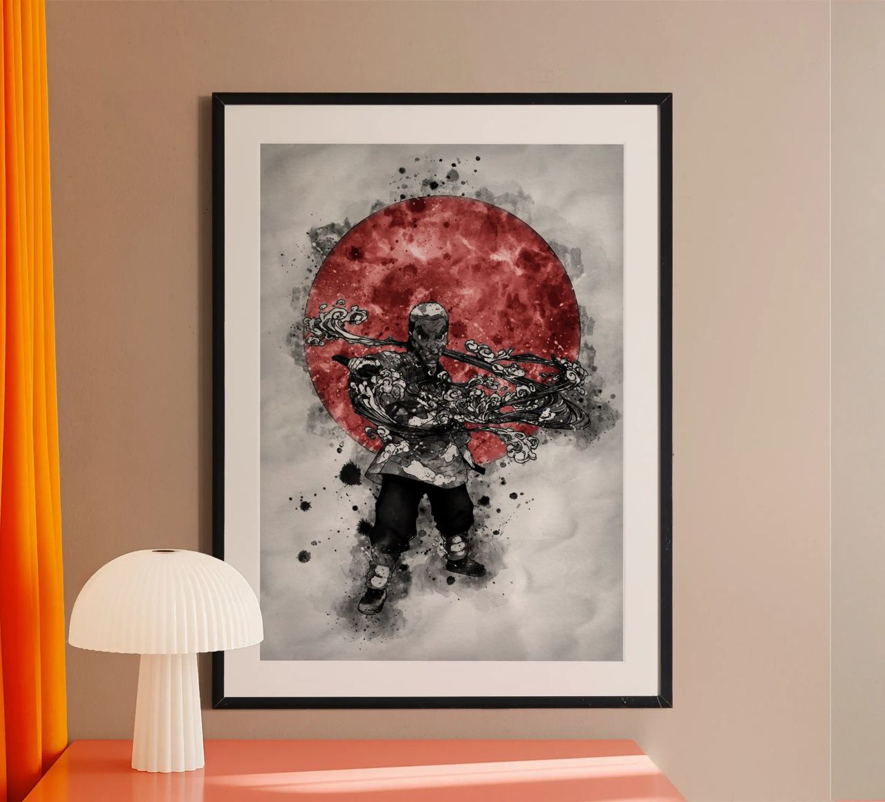 Sakonji Urokodaki poster de Neonartstudio