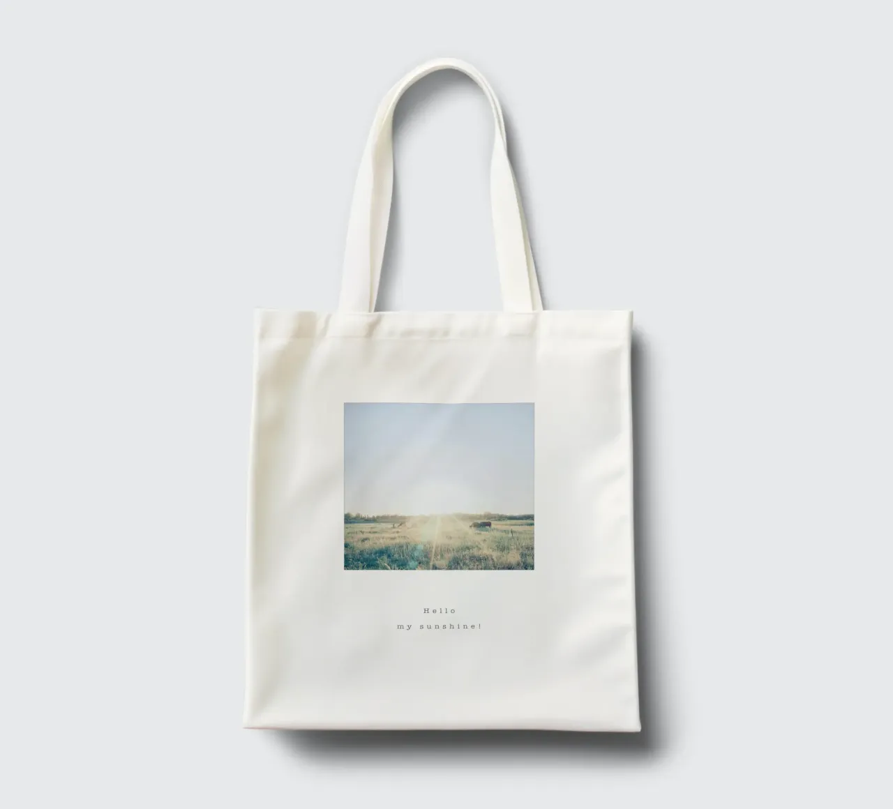 Hello, my sunshine! borsa in juta da natural neutral