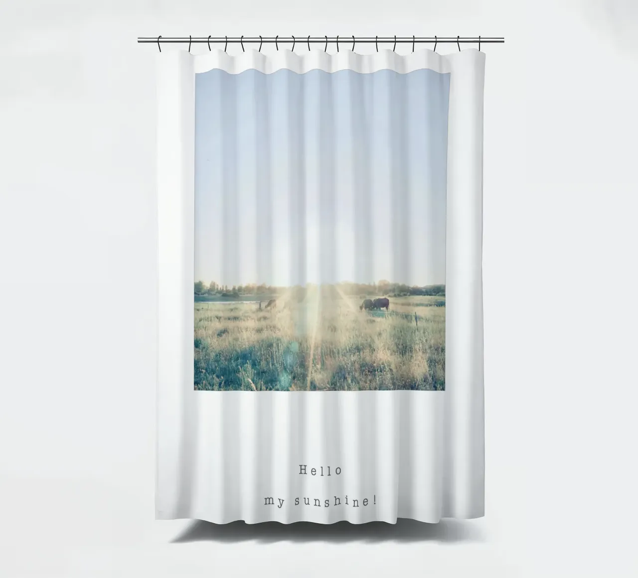 Hello, my sunshine! tenda da doccia da natural neutral