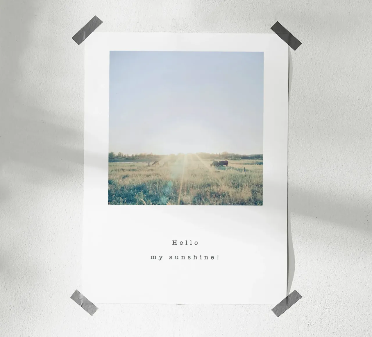 Hello, my sunshine! carta hahnemühle da natural neutral