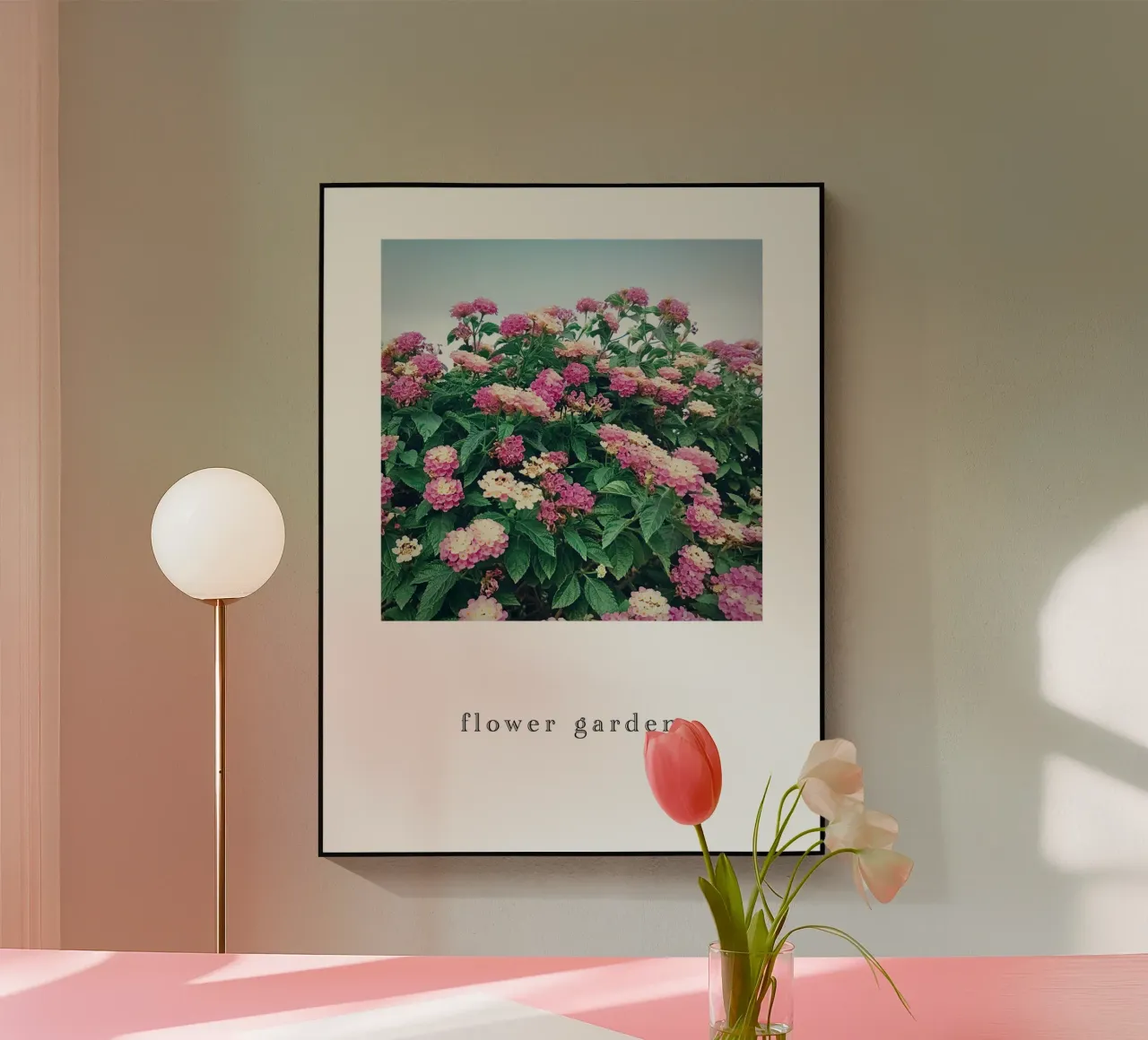 flower garden plexiglass da natural neutral