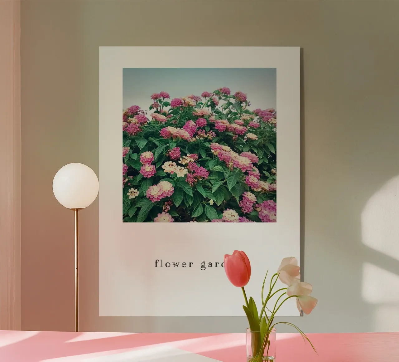 flower garden plexiglass da natural neutral