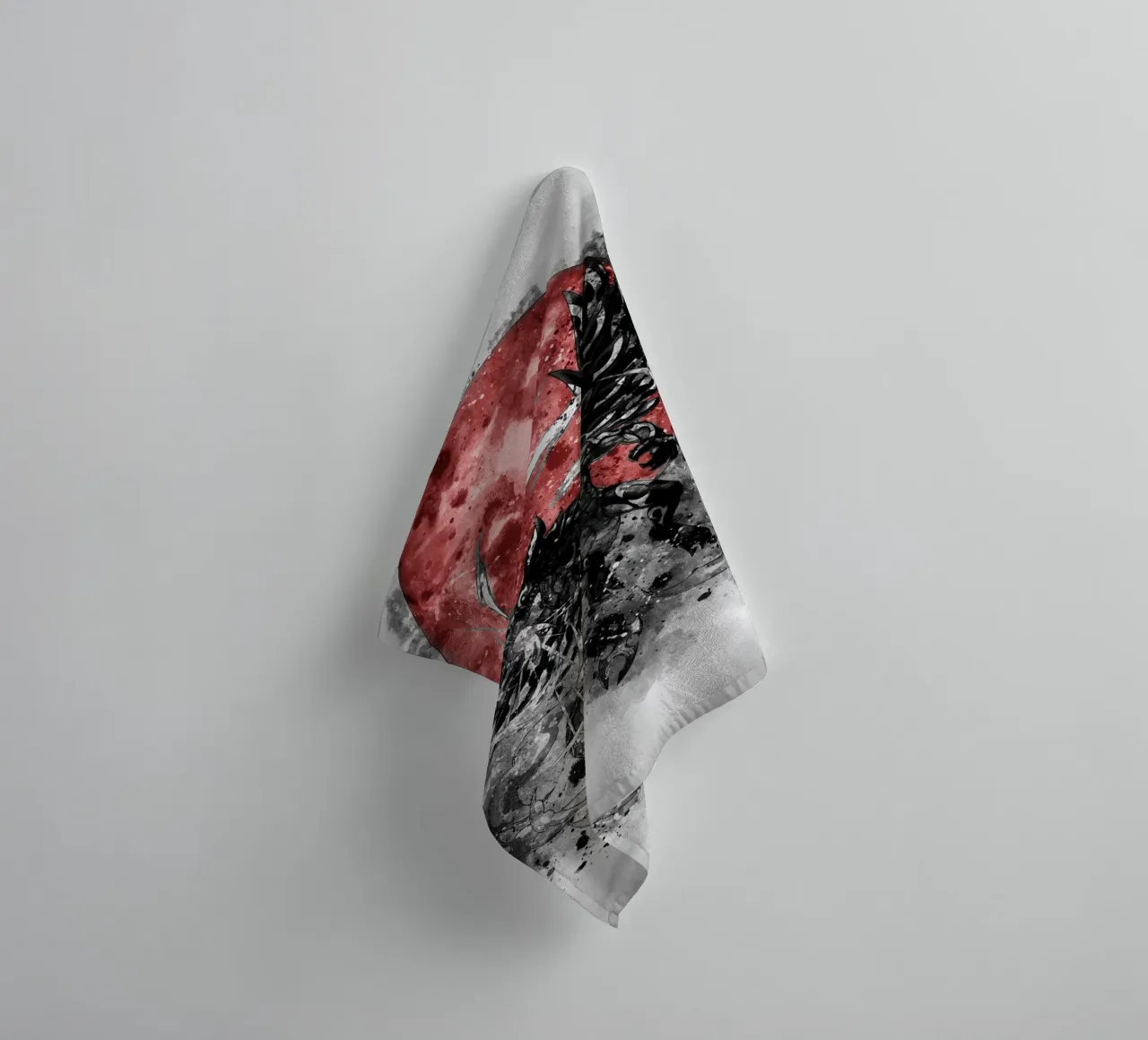 Acnologia 1 towel by Neonartstudio