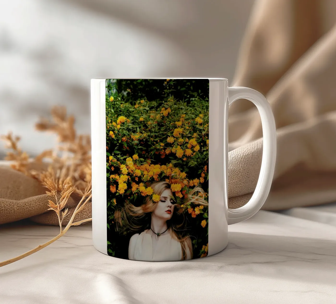 Yellow ceramic mug by Jovana Rikalo