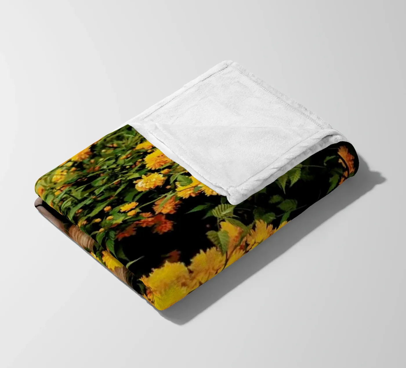 Yellow fleecedeken van Jovana Rikalo