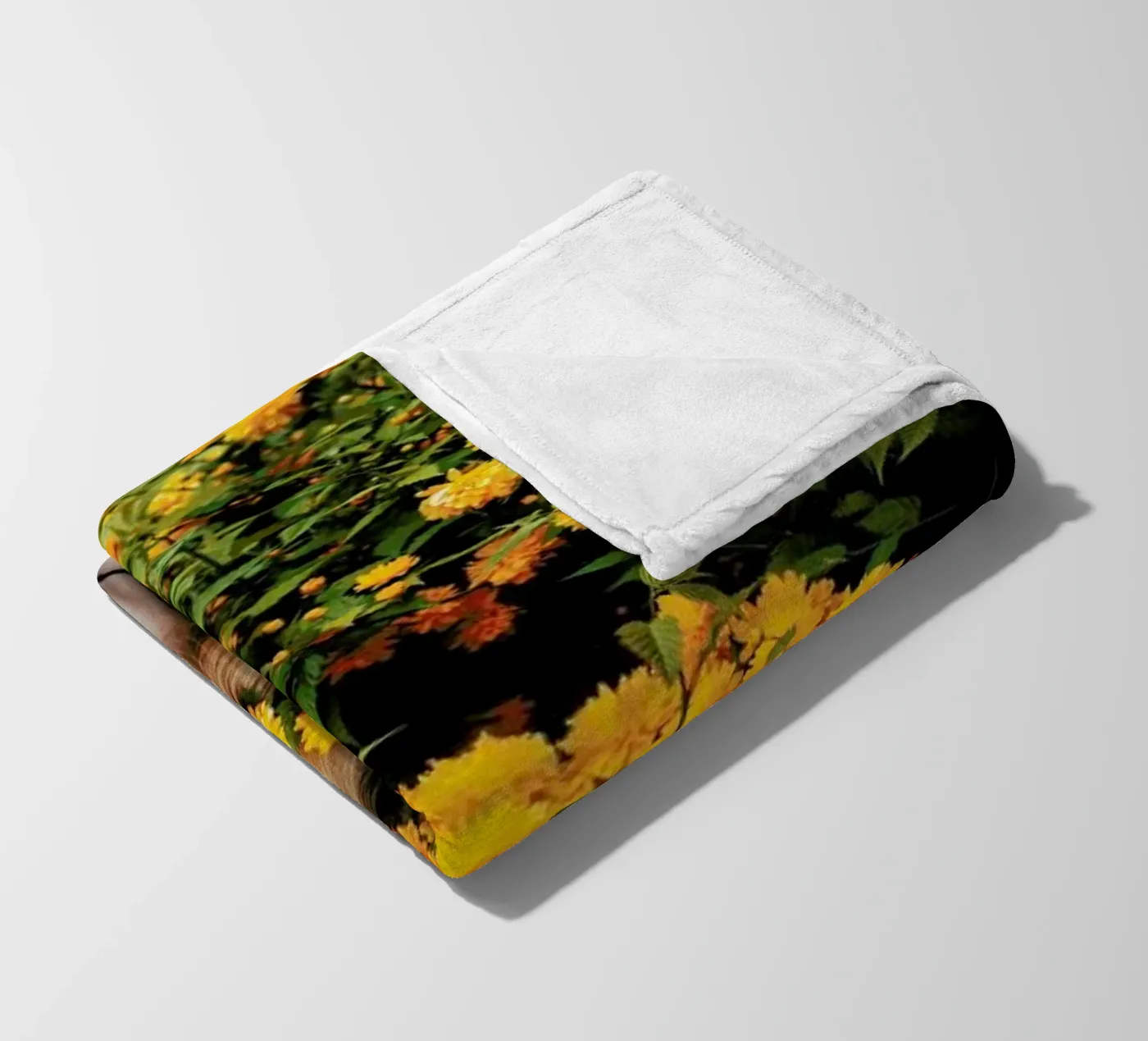 Yellow fleecedeken van Jovana Rikalo