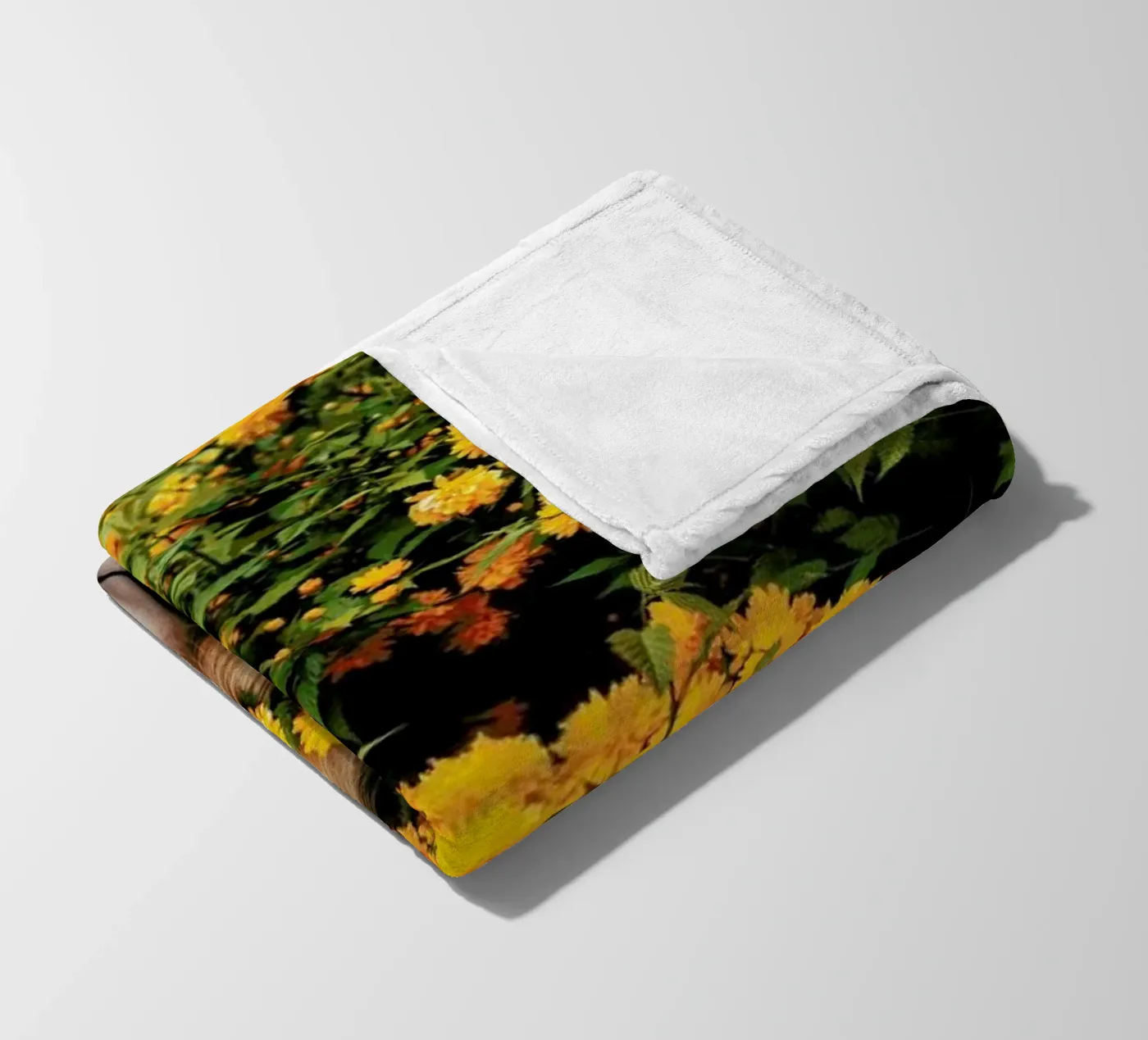 Yellow fleecedeken van Jovana Rikalo