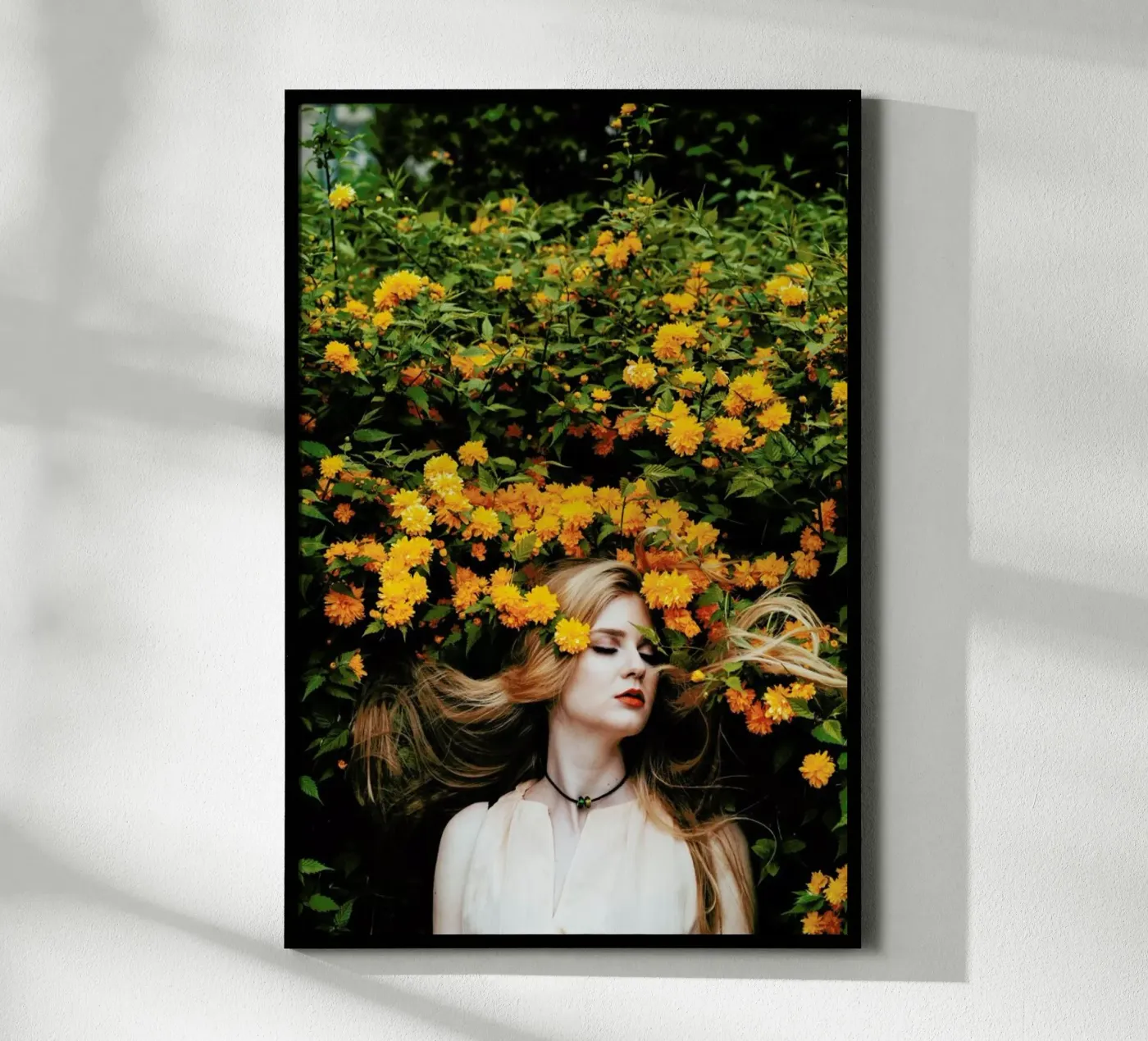 Yellow poster by Jovana Rikalo