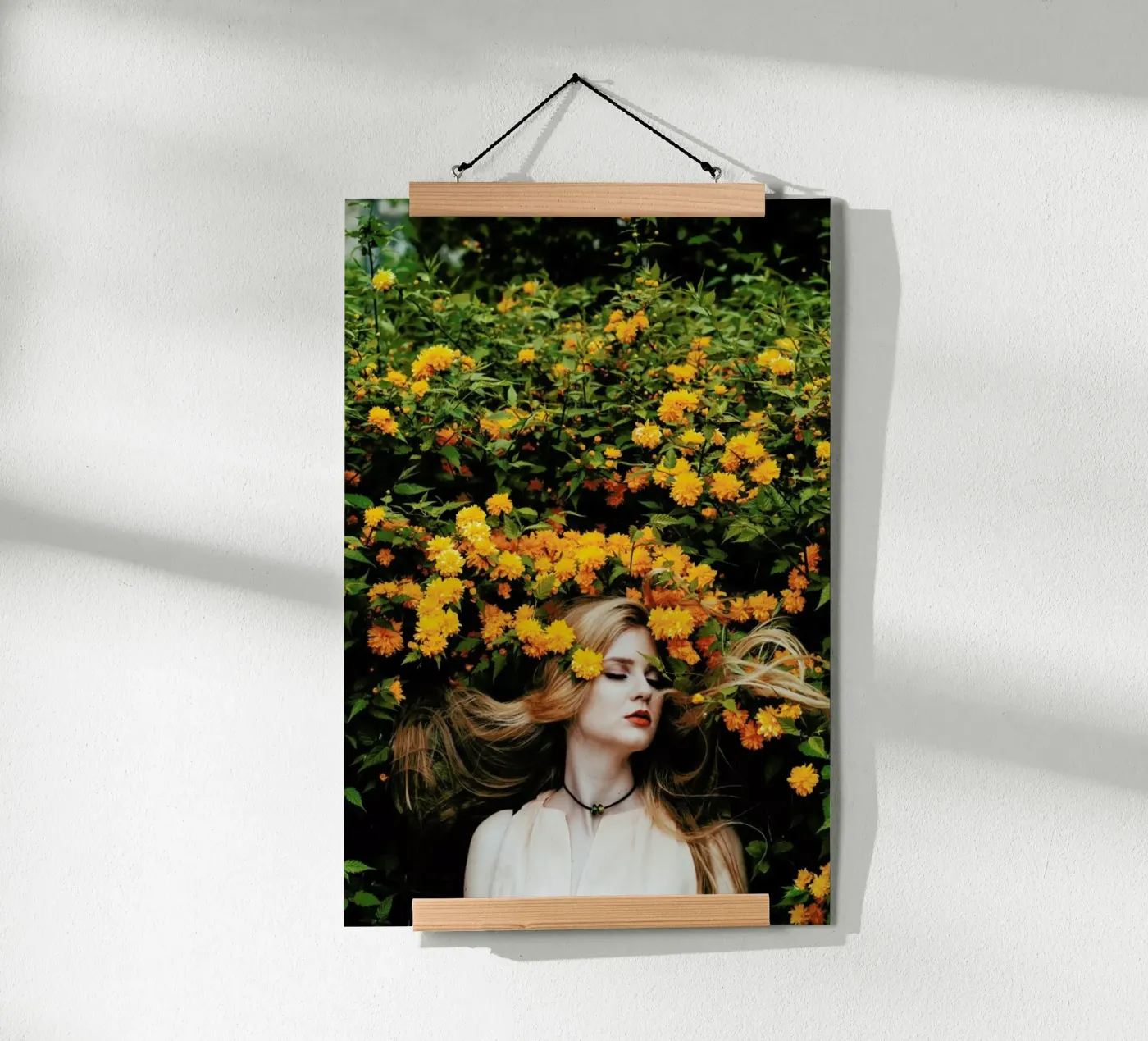 Yellow poster by Jovana Rikalo