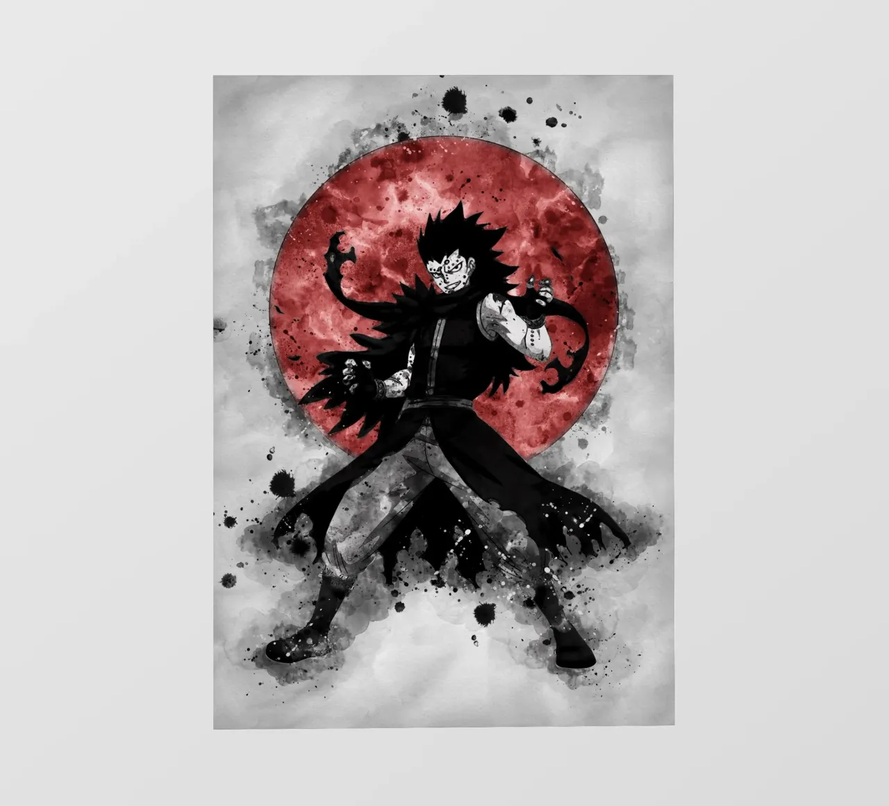Gajeel Redfox telo in pvc da Neonartstudio