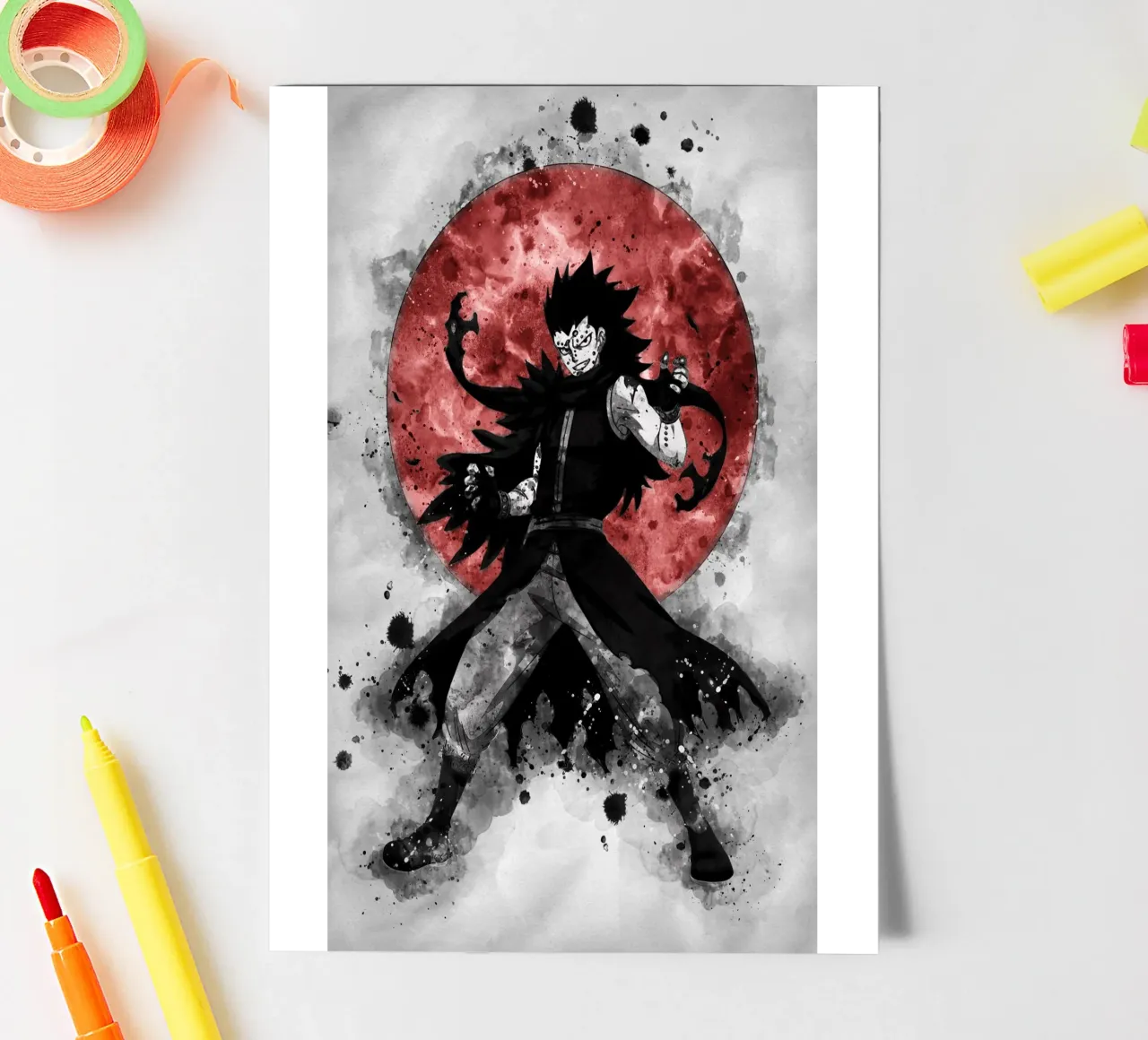 Gajeel Redfox Stickerbogen von Neonartstudio