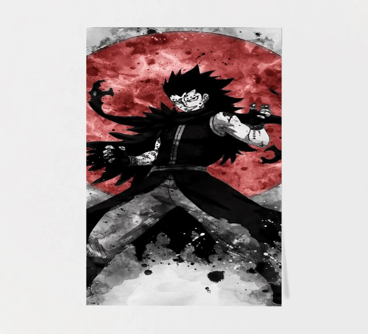 Gajeel Redfox Stickerbogen von Neonartstudio