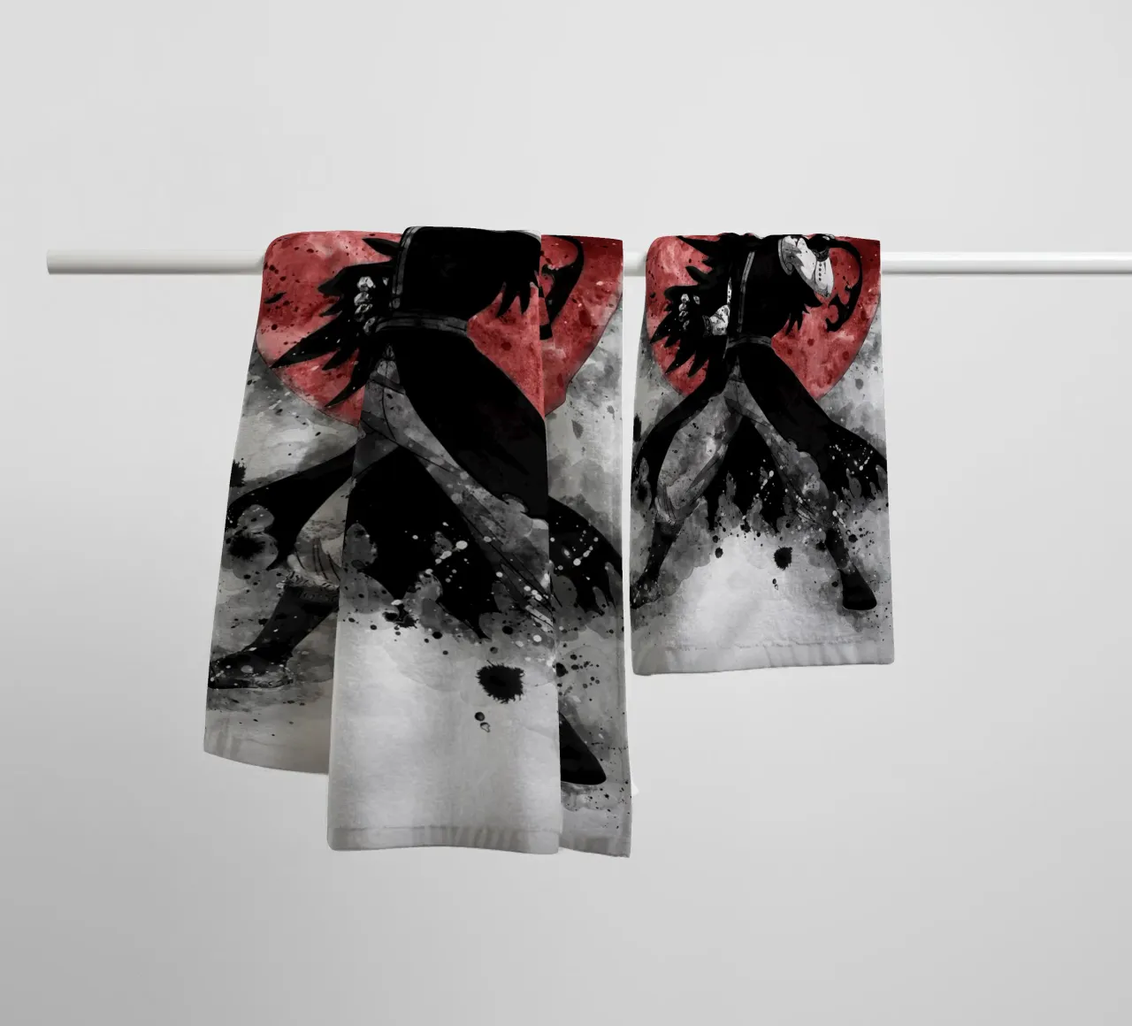 Gajeel Redfox asciugamano da bagno da Neonartstudio