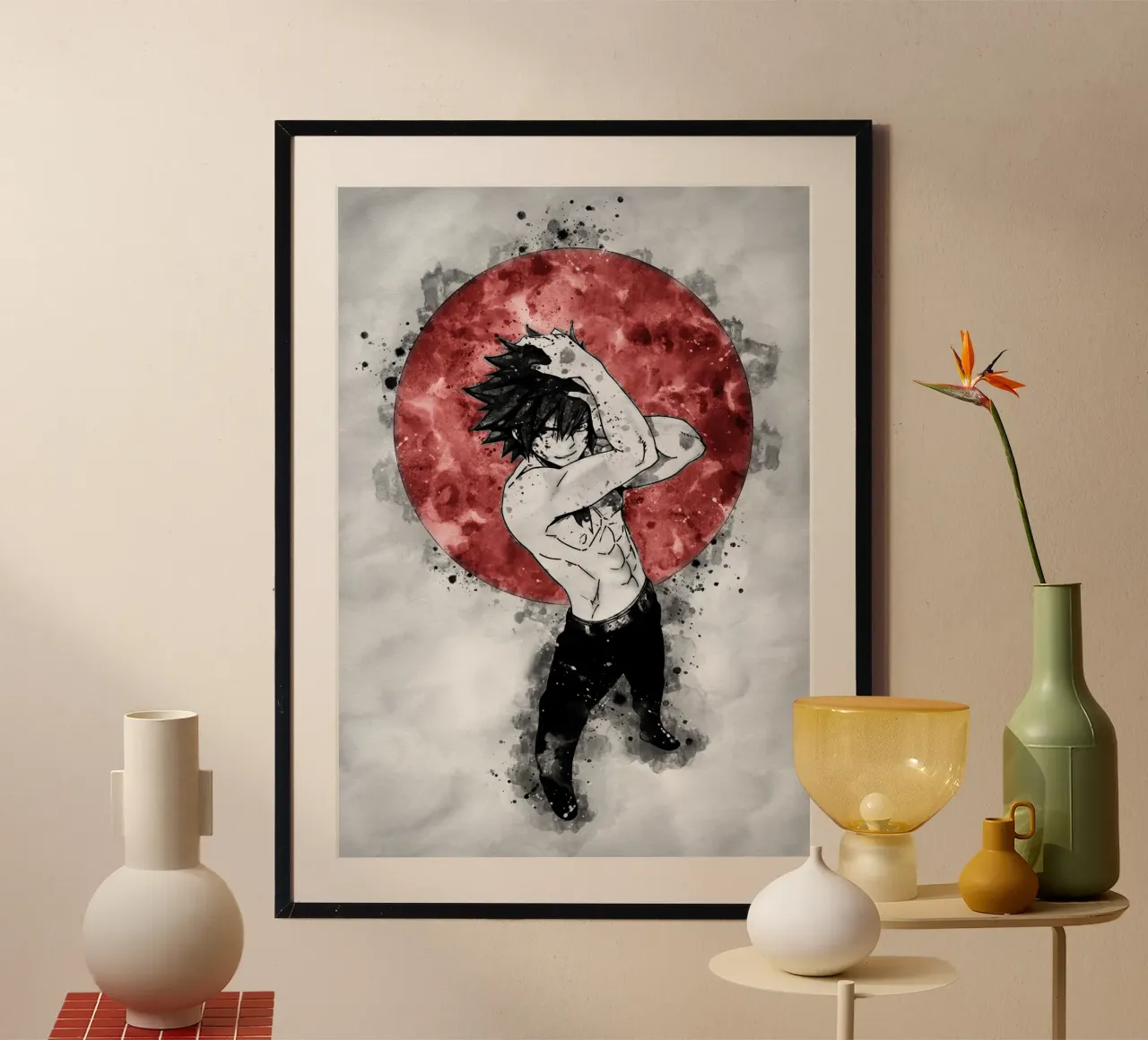 Gray Fullbuster 1 Poster von Neonartstudio