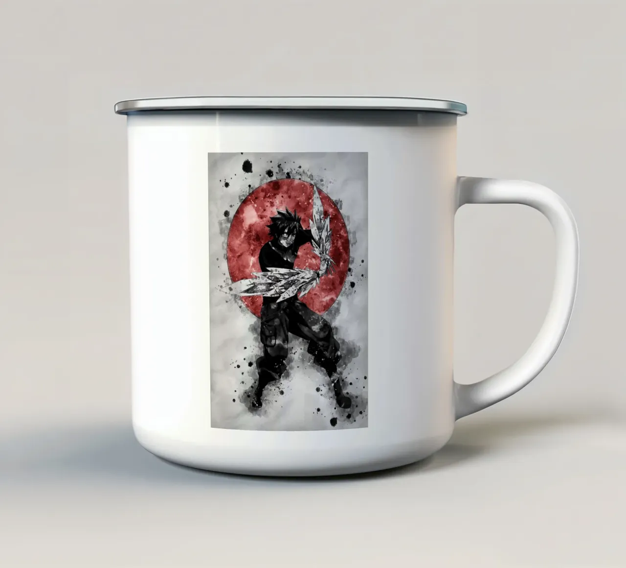 Gray Fullbuster tazza in smalto da Neonartstudio