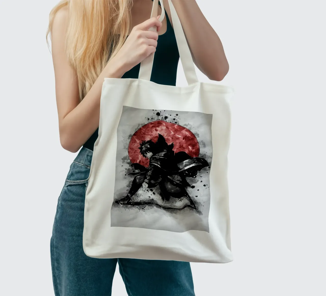 Jellal Fernandes tote bag by Neonartstudio