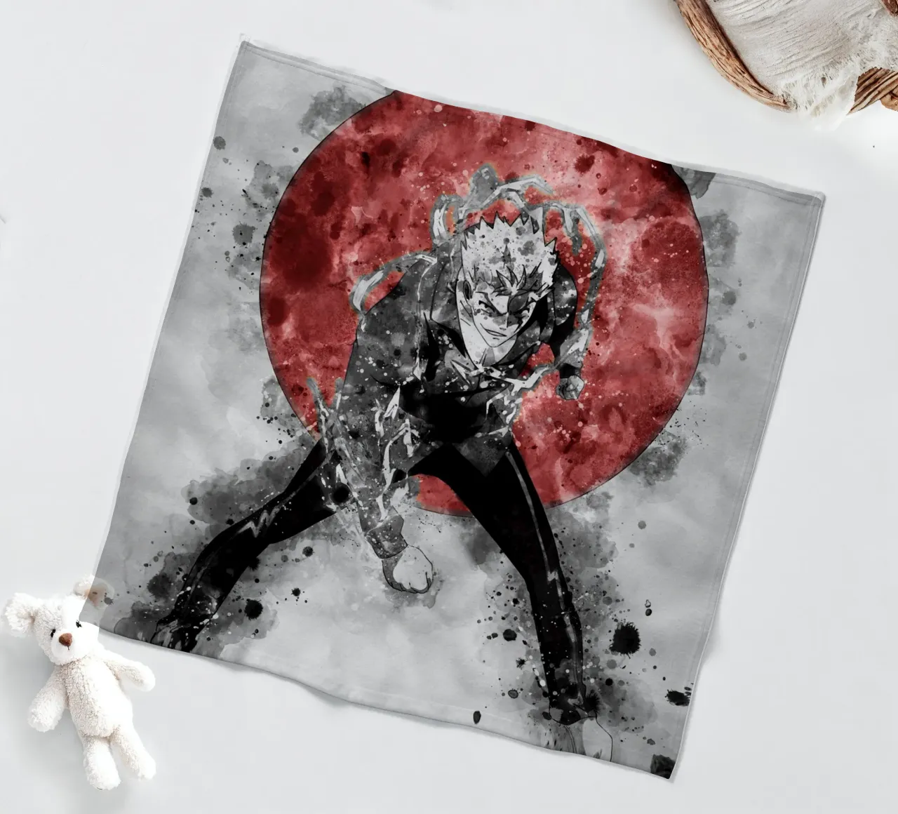 Laxus Dreyar coperta in pile da Neonartstudio