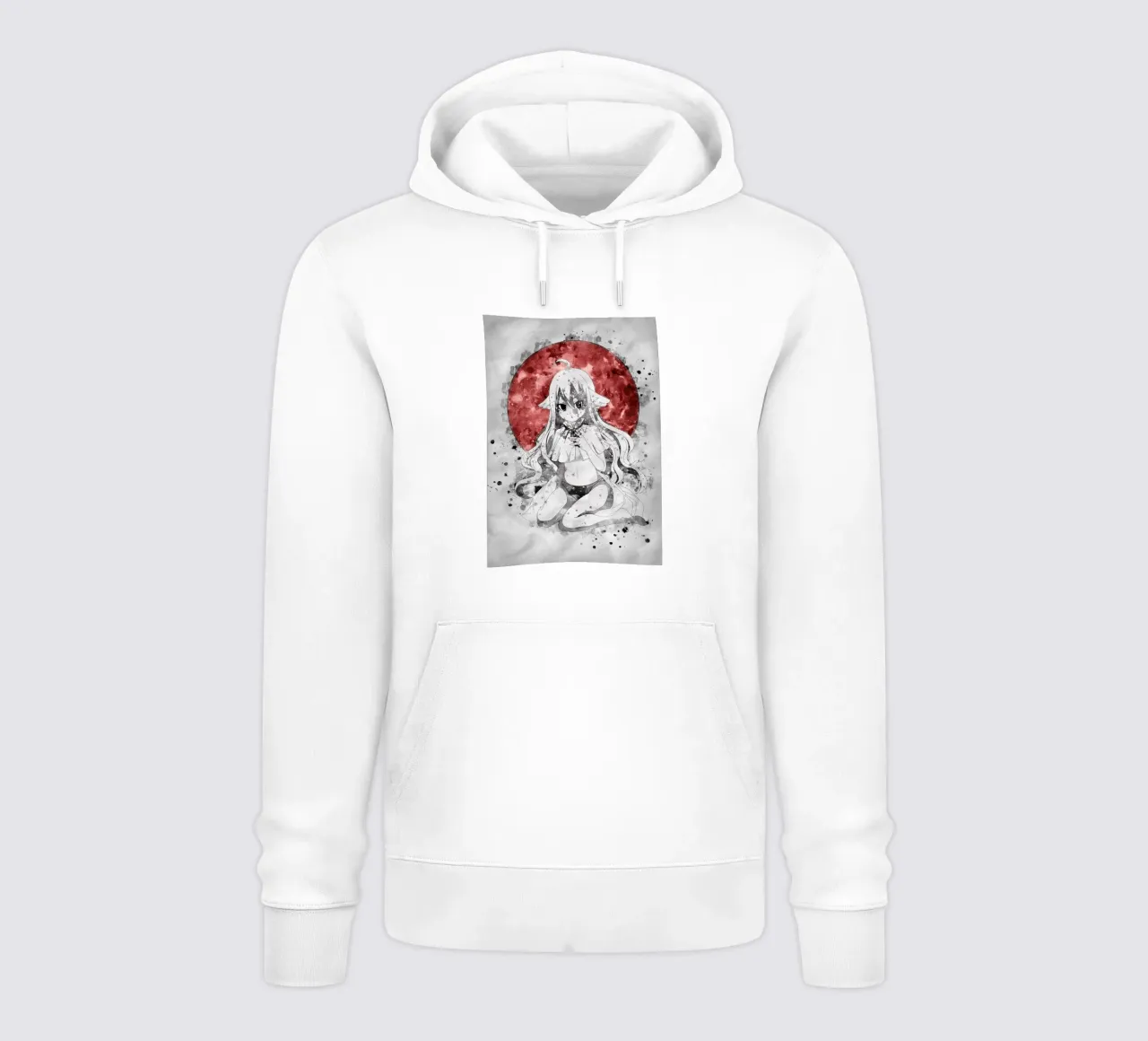 Mavis Vermillion felpa con cappuccio da Neonartstudio