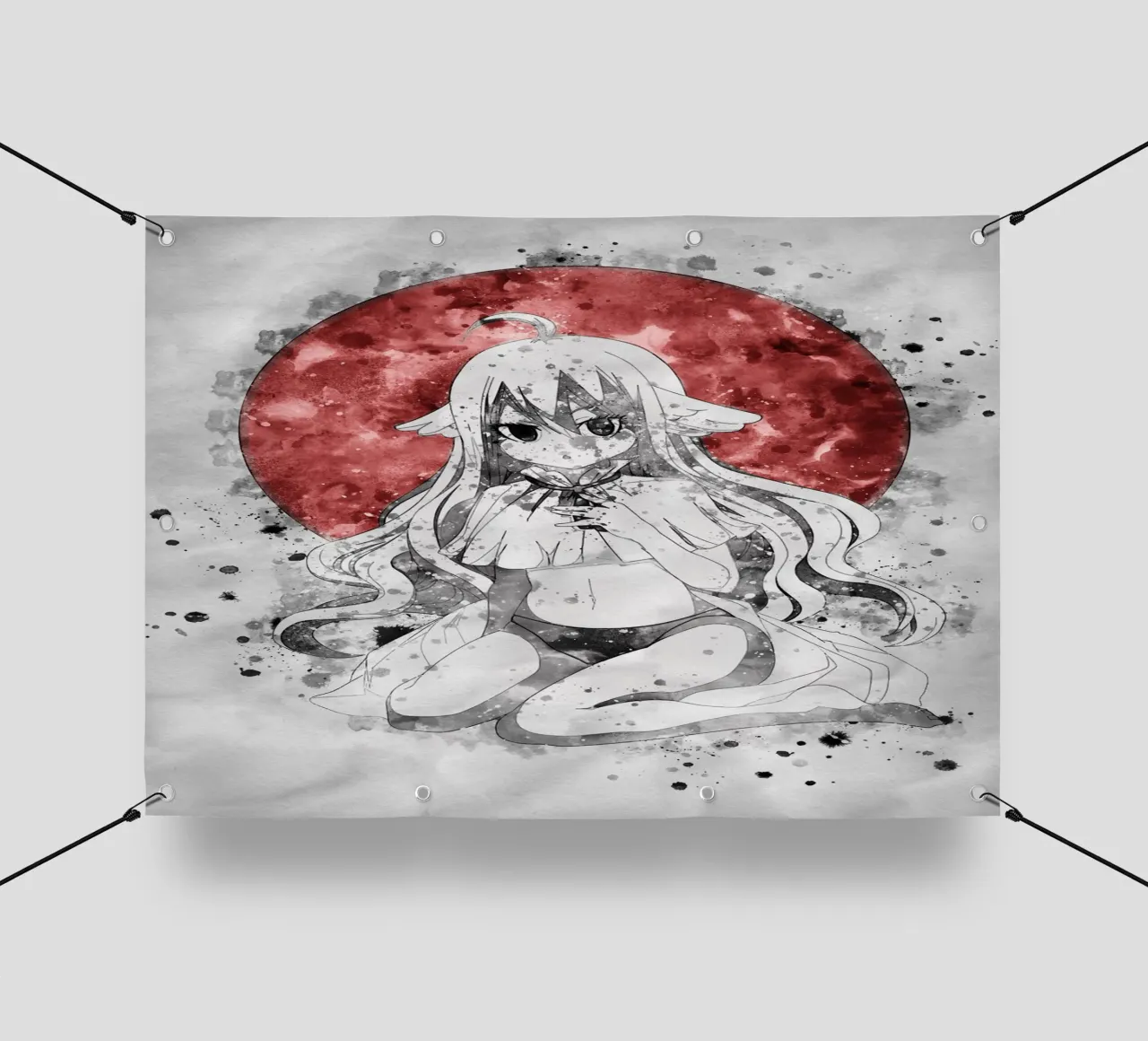 Mavis Vermillion telo in pvc da Neonartstudio