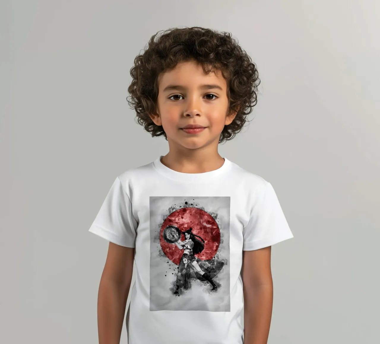 Minerva Orland kids t-shirt by Neonartstudio