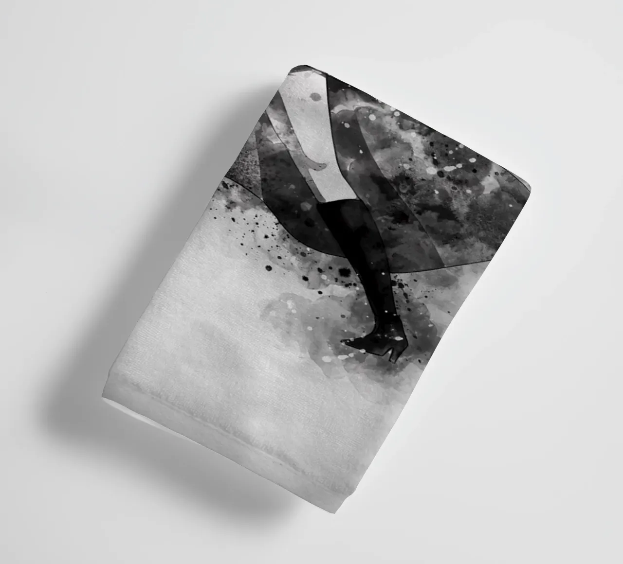 Minerva Orland towel by Neonartstudio