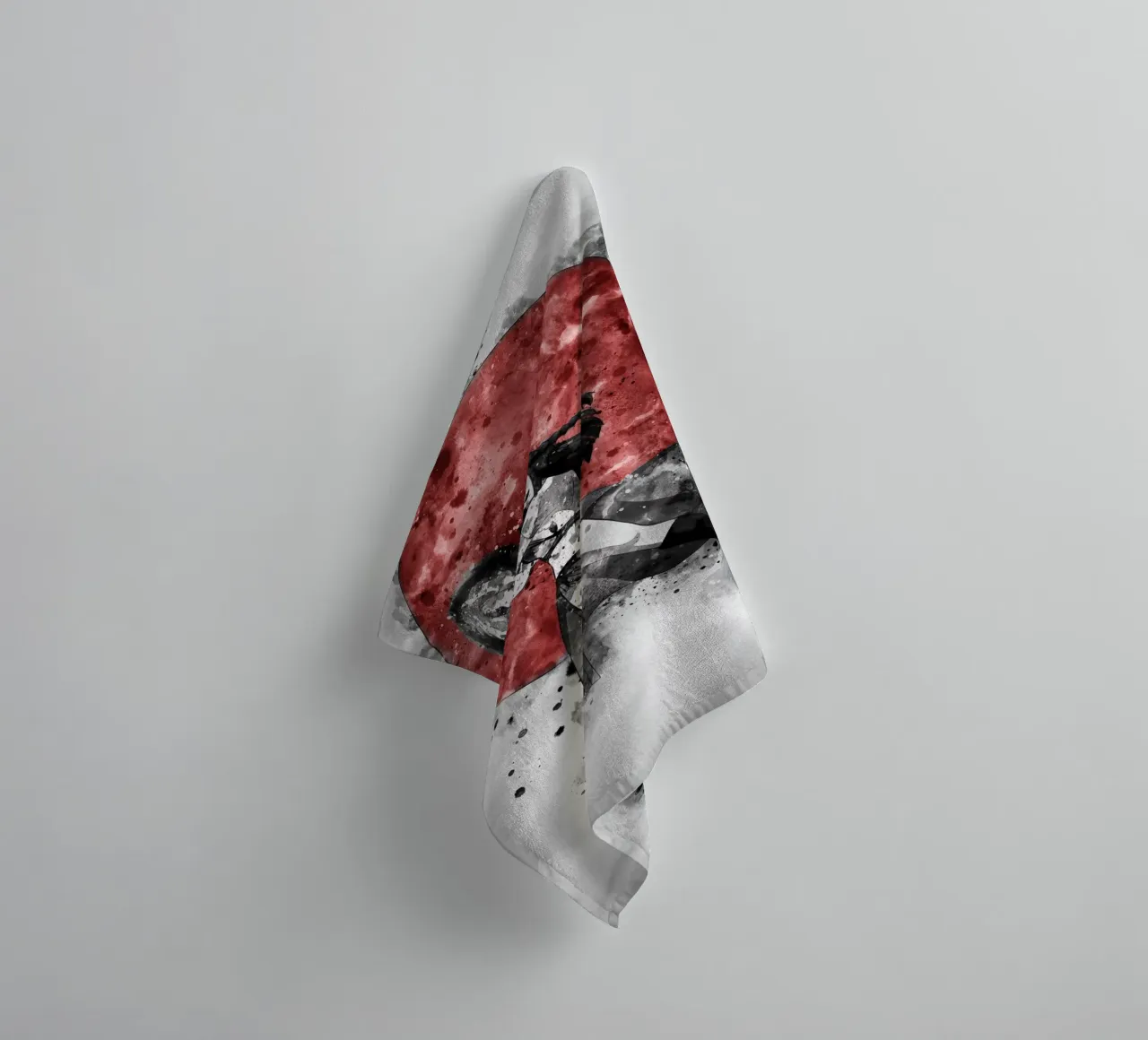 Minerva Orland towel by Neonartstudio