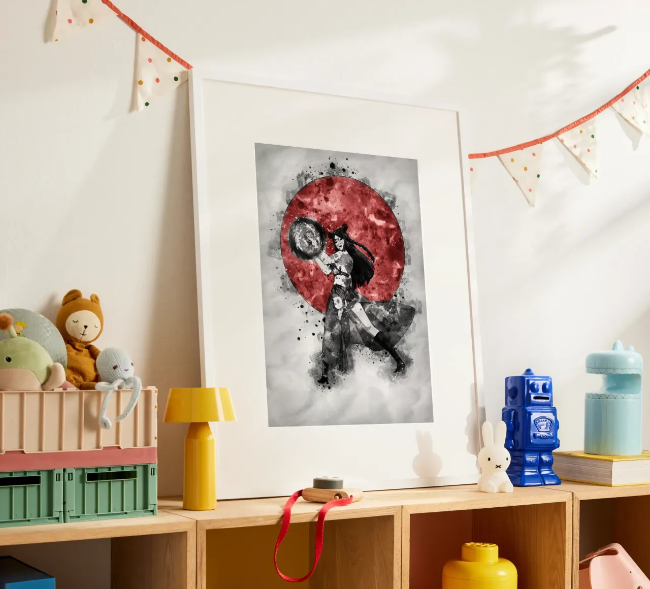 Minerva Orland hahnemühle by Neonartstudio