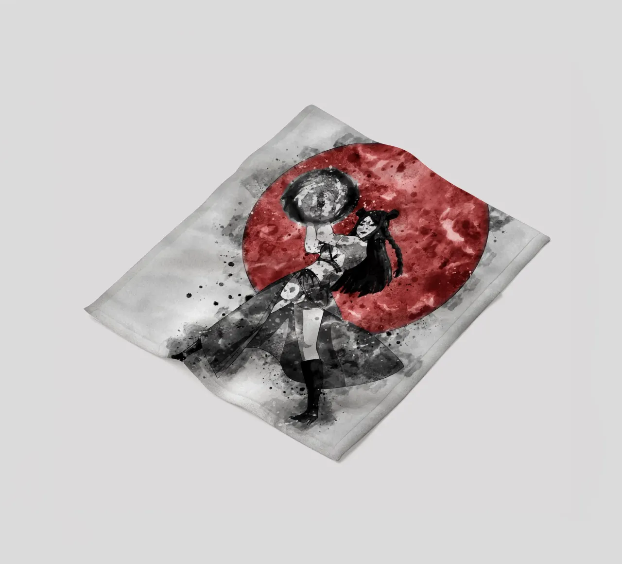 Minerva Orland coperta in pile da Neonartstudio
