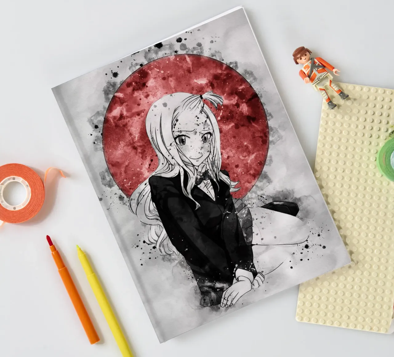 Mirajane Strauss notebook by Neonartstudio