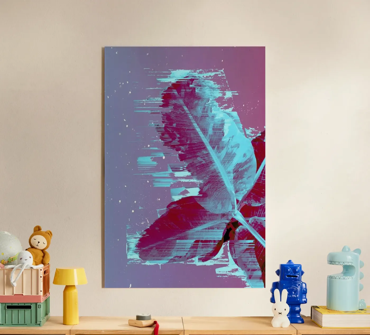 Banana Process acryl van Adam Priester