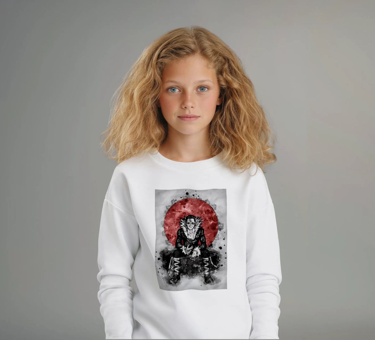 Chrollo Lucilfer felpa bambino da Neonartstudio