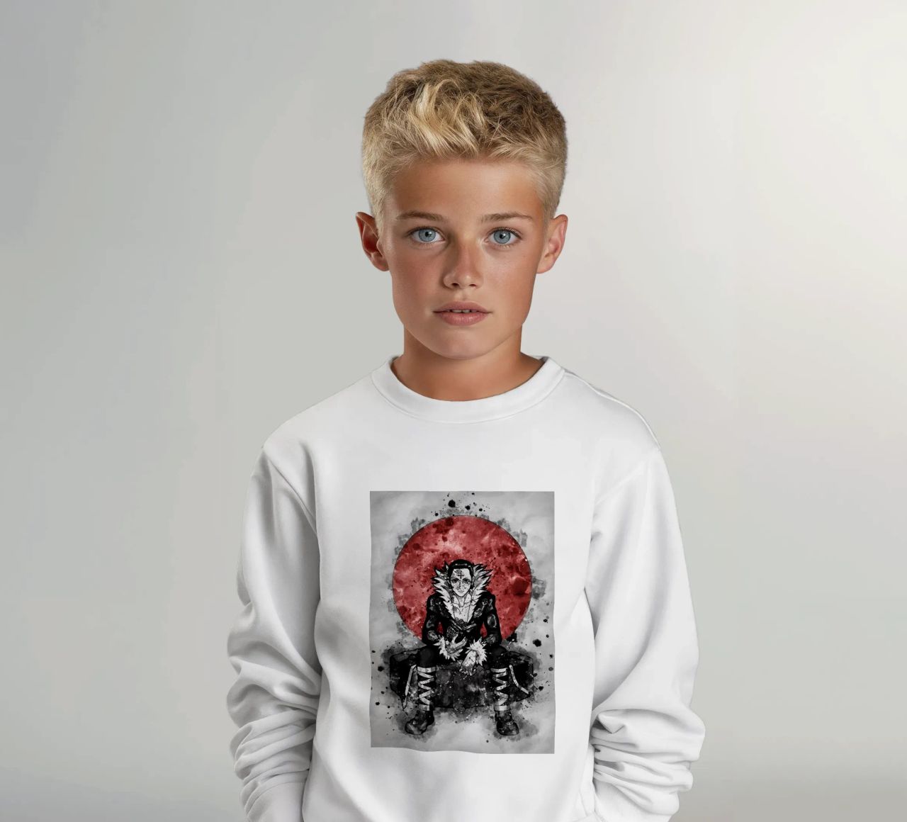 Chrollo Lucilfer felpa bambino da Neonartstudio
