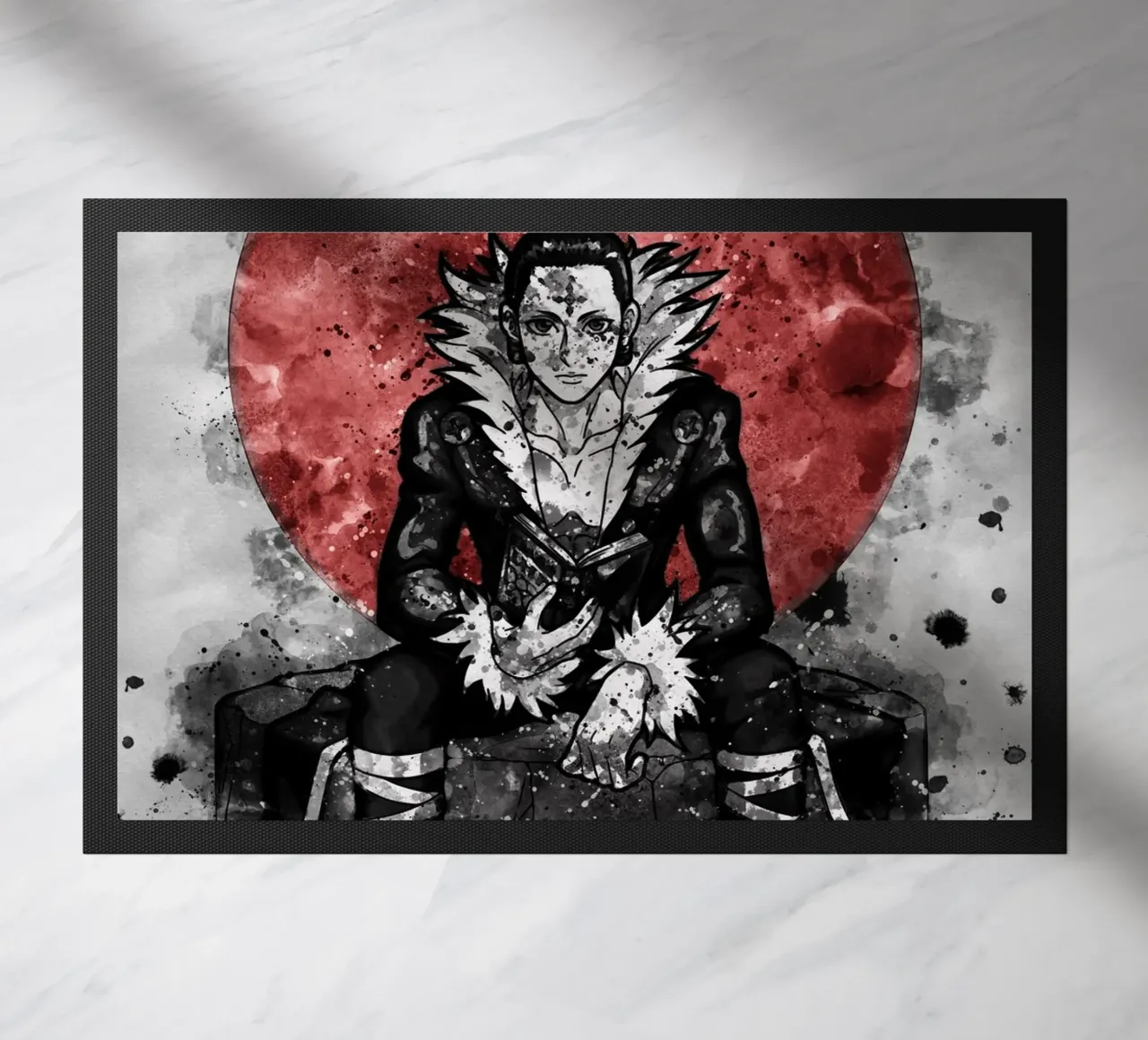 Chrollo Lucilfer deurmat van Neonartstudio