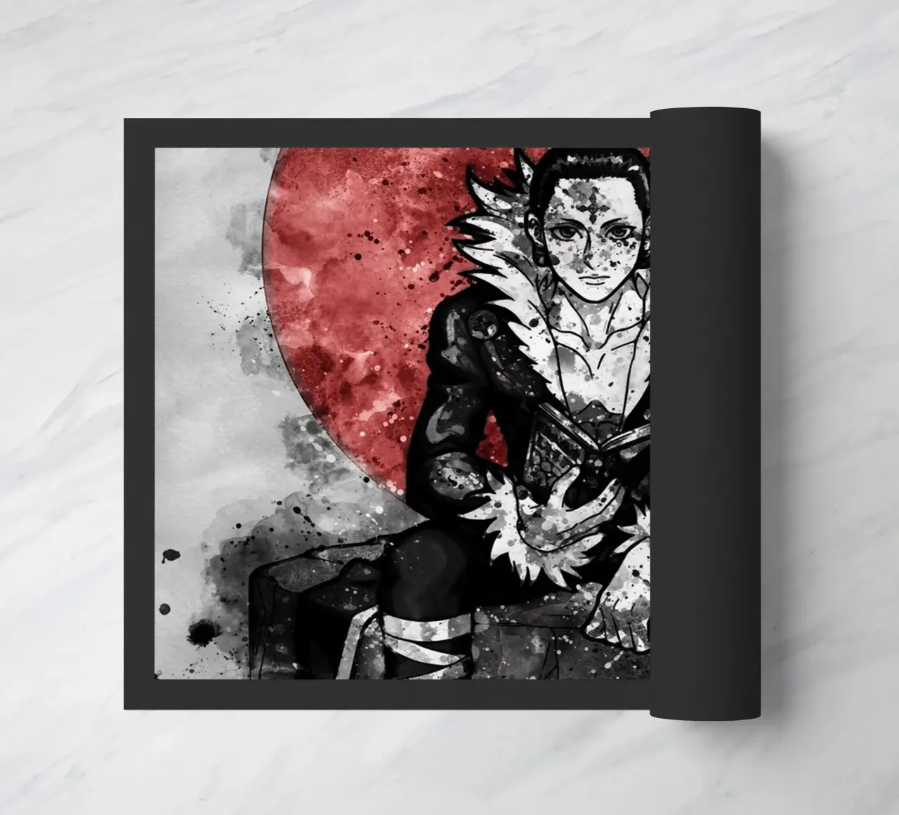 Chrollo Lucilfer deurmat van Neonartstudio