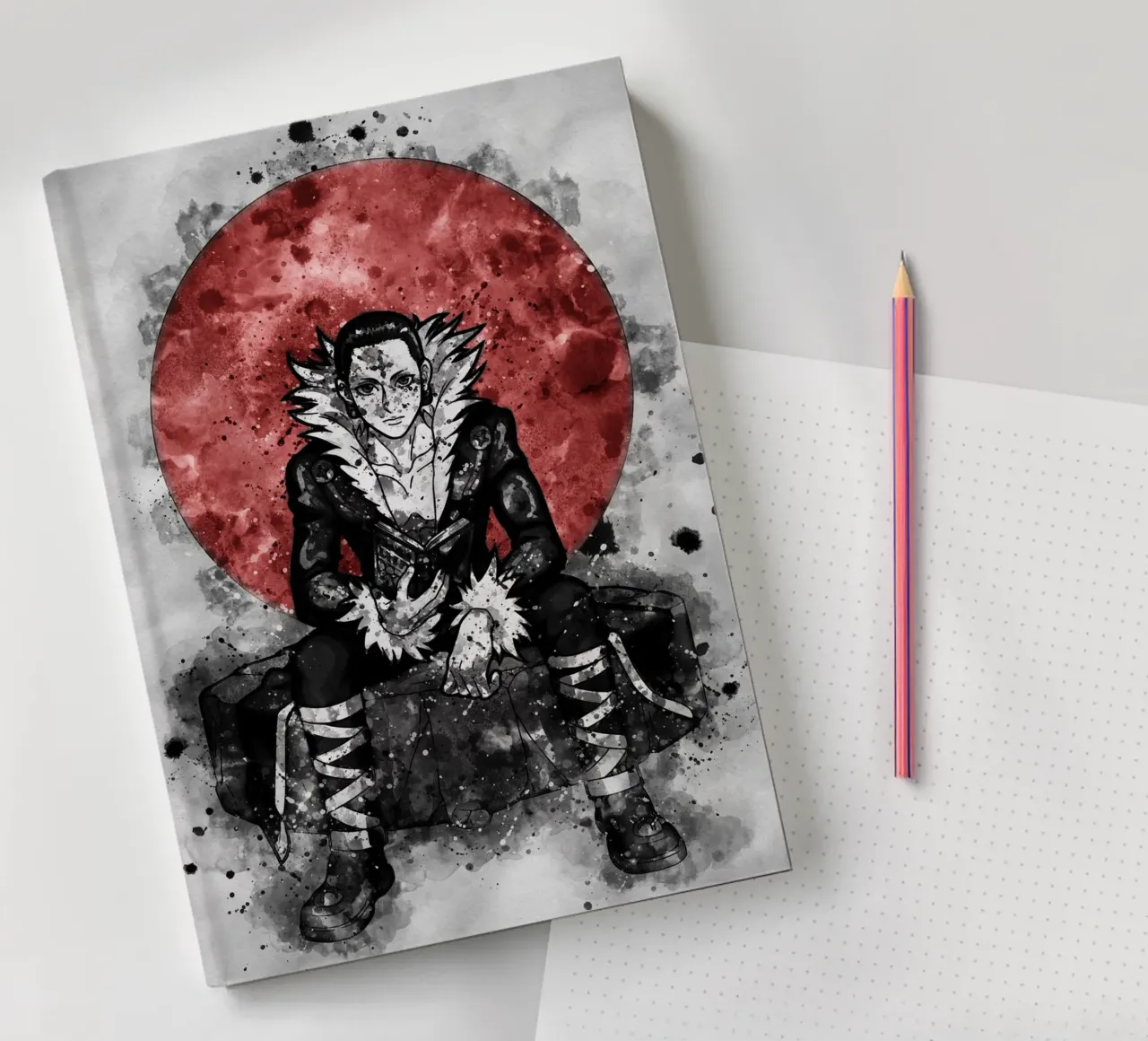 Chrollo Lucilfer diario da Neonartstudio