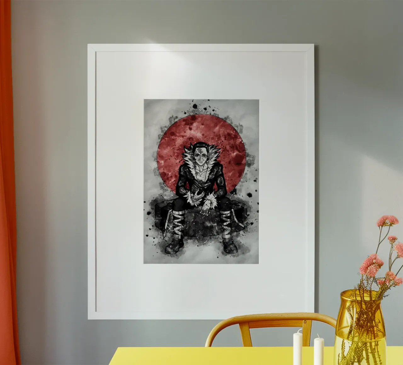 Chrollo Lucilfer hahnemühle de Neonartstudio