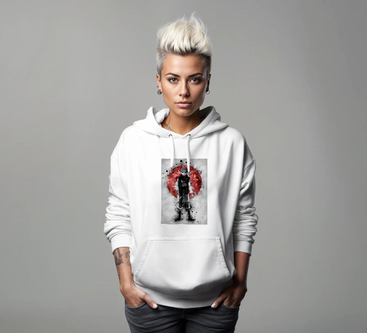 Ging Freecss felpa con cappuccio da Neonartstudio