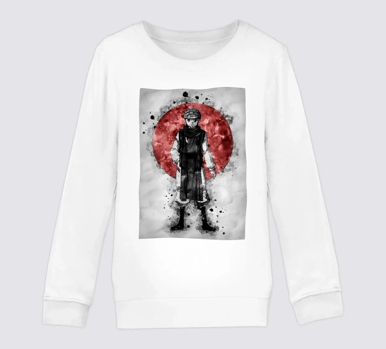 Ging Freecss kinder sweatshirt van Neonartstudio